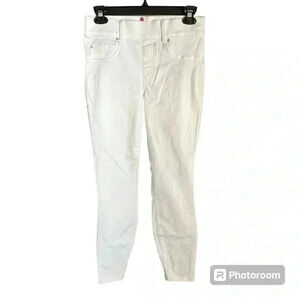 Spanx Denim‎ Ankle Straight Leg Skinny Stretch Pull-On Jeans Pants Vacation SP
